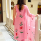 The52 Pink Women's Gorgeous Printed Viscose Fabric Straight Kurta Pant with Dupatta Set - Swadesiicart