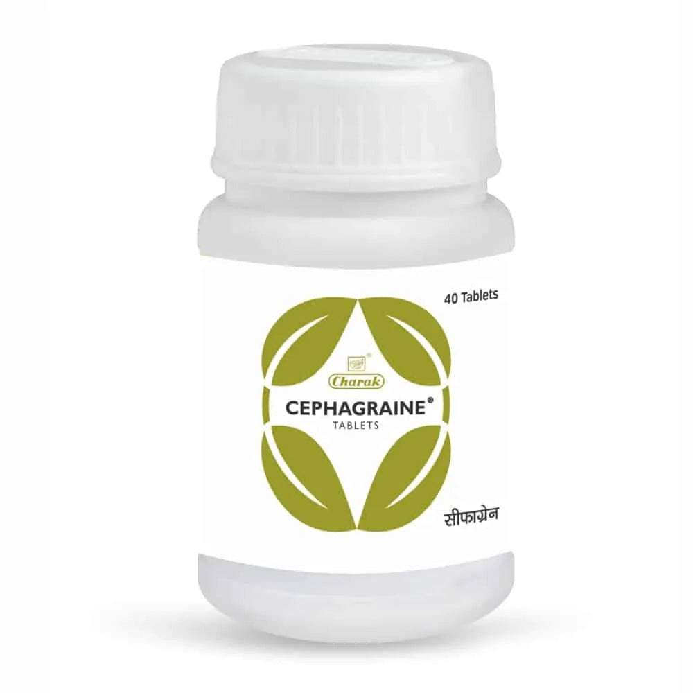 Charak Pharma Cephagraine Tablets - Swadesiicart