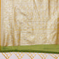 Saree Mall Mustard Ethnic Motifs Zari Organza Banarasi Saree | Swadesiicart