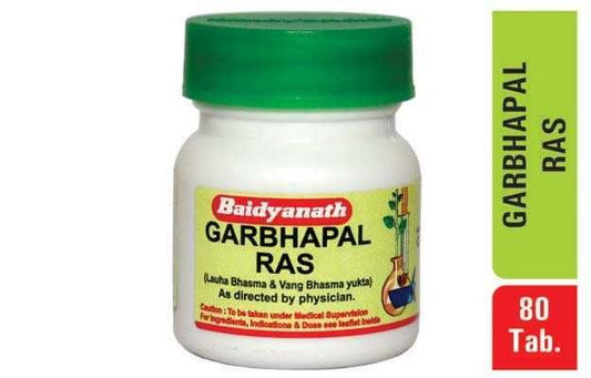 Baidyanath Garbhapal Ras 80 Tab - Swadesiicart