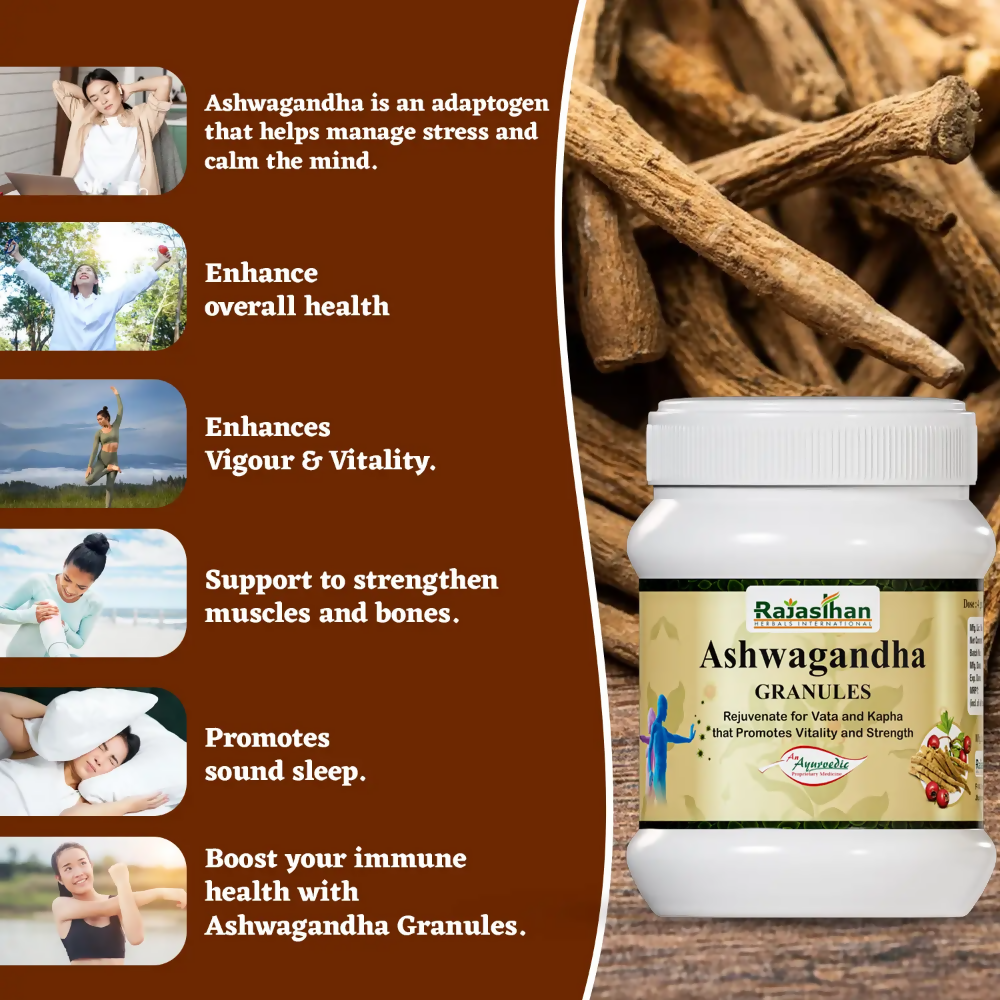 Rajasthan Herbals Ashwagandha Granules | Swadesiicart