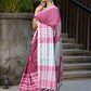 Beatitude Multicolor Cotton Tanchori Handloom Saree