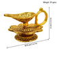 Spillbox Gold-Toned Brass Aishwarya Diya Pooja Essential | Swadesiicart