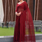 Tikhi Imli Striped Ready to Wear Saree | Swadesiicart