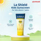 La Shield Kids Mineral Sunscreen Gel SPF 50 PA+++ - Swadesiicart