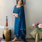 Ethnic Festive Wear Reyon Slub Rama Stitched Suit With Dupatta - Tanisha | Swadesiicart