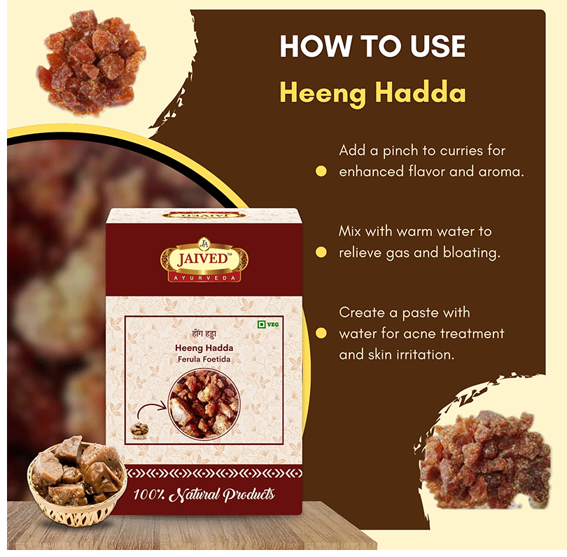 Jaived Ayurveda Heeng Hadda | Swadesiicart