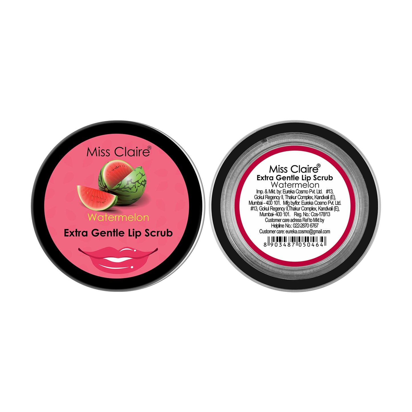 Miss Claire Extra Gentle Lip Scrub - Watermelon | Swadesiicart