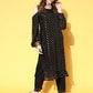 Ahalyaa Women Ethnic Motifs Printed Georgette Anarkali Kurta | Swadesiicart