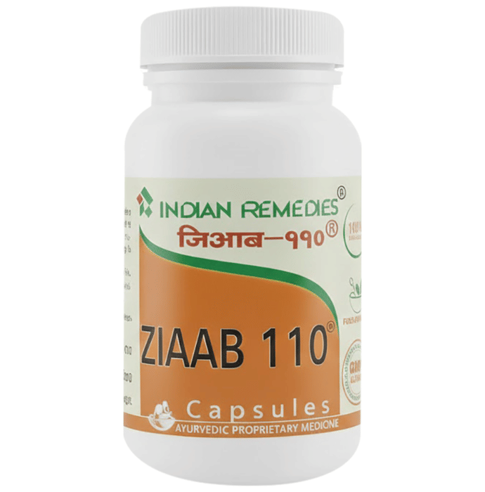 Indian Remedies Ziaab 110 Capsules | Swadesiicart