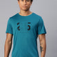 Alcis Men Typography Printed Anti Static Slim Fit T-shirt | Swadesiicart