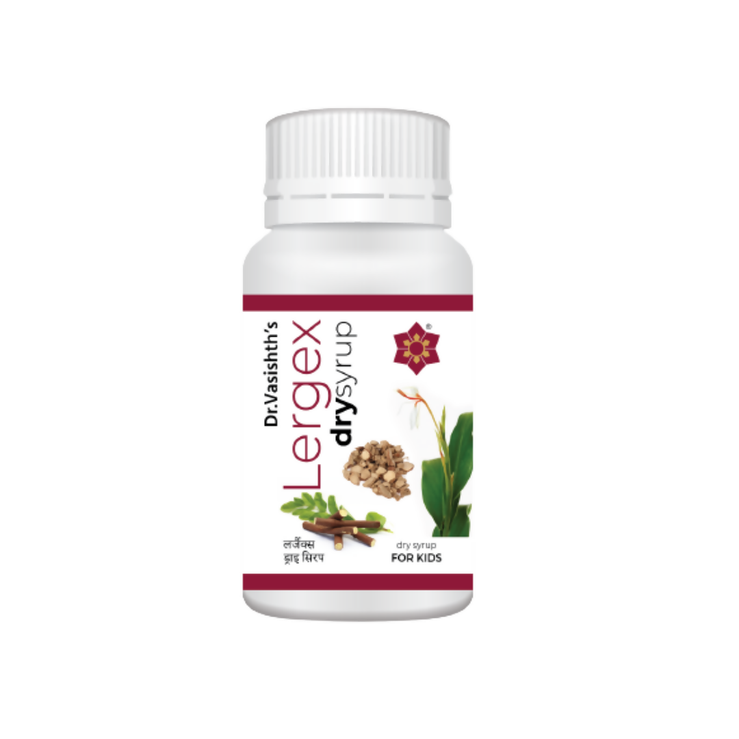 Dr.Vasishth's Lergex Dry Syrup For Kids | Swadesiicart