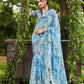 Tikhi Imli Tie and Dye Chiffon Saree | Swadesiicart