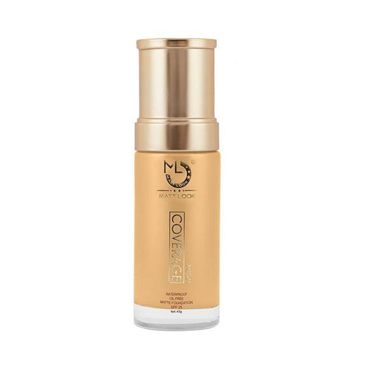 Matt Look High Coverage Waterproof Oil Free Matte SPF 25 Foundation - Ivory - Swadesiicart