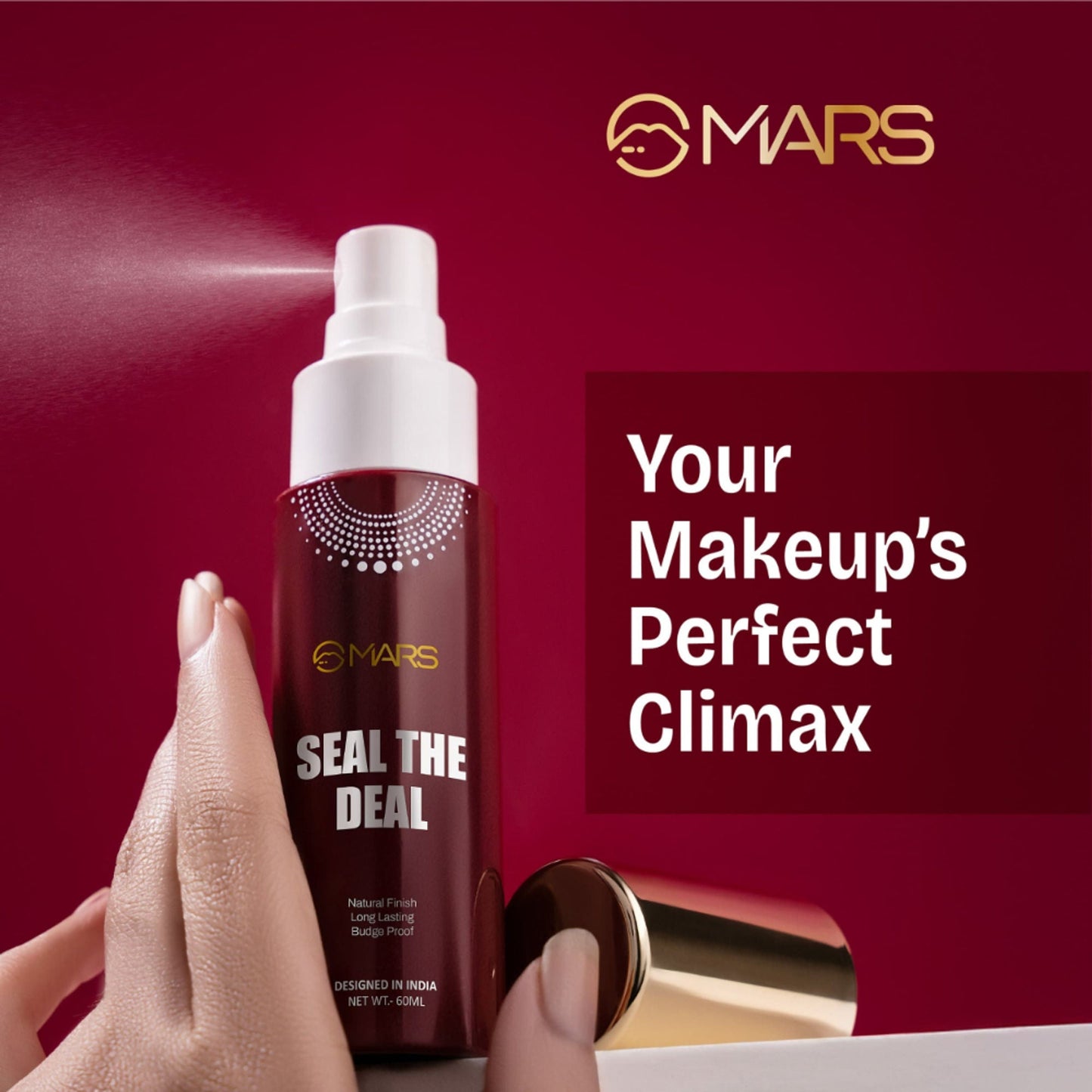 MARS Cosmetics Seal the Deal Long-Lasting Makeup Fixer Spray - Swadesiicart