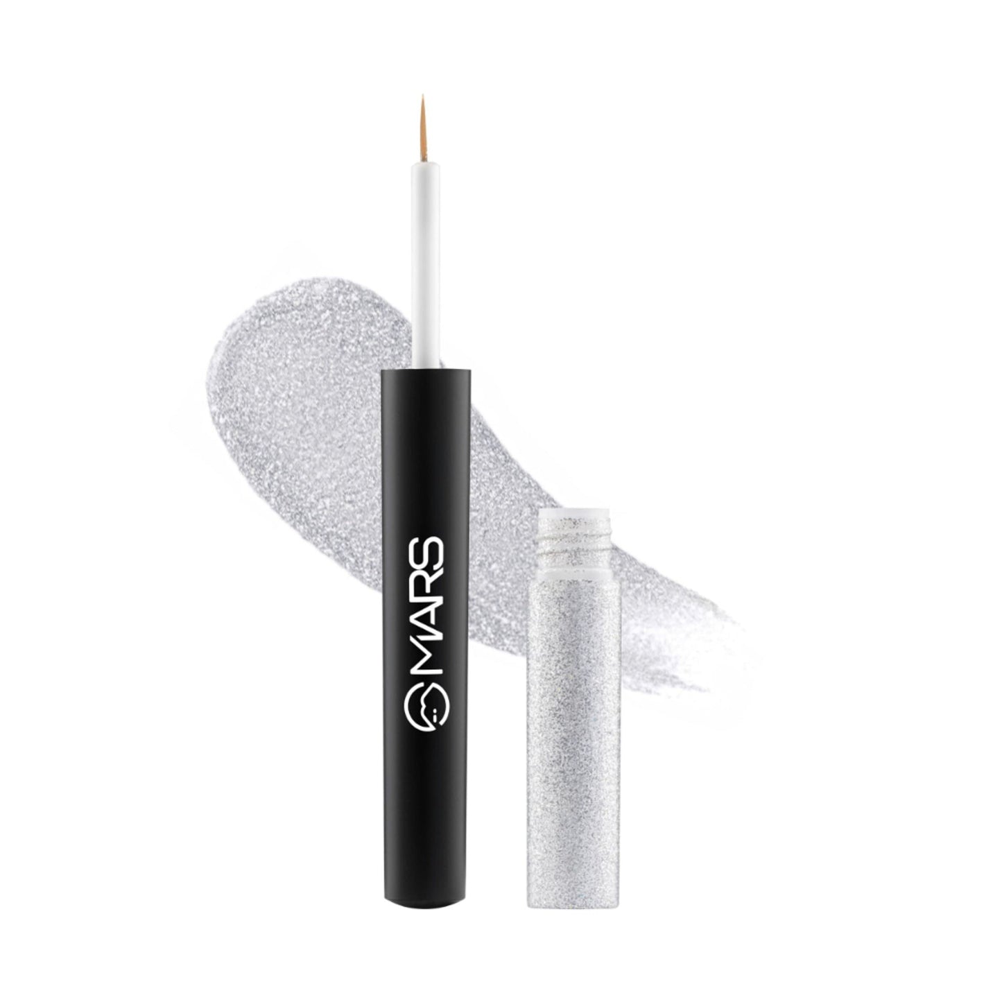 MARS Cosmetics Twinkle Wink Glitter Eyeliner - Silvers Parkle - Swadesiicart