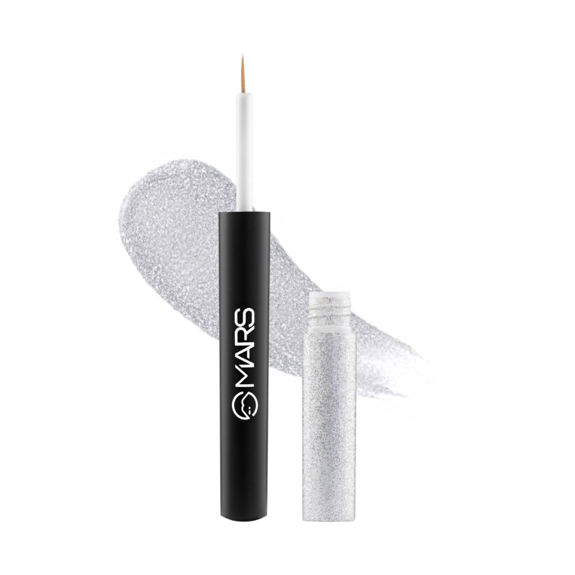 MARS Cosmetics Twinkle Wink Glitter Eyeliner - Silvers Parkle - Swadesiicart