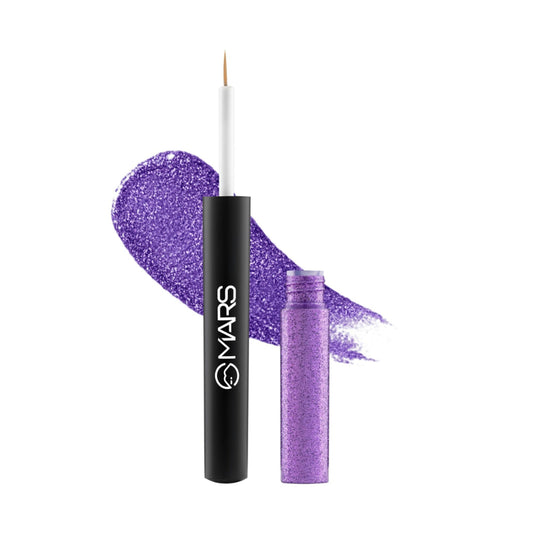 MARS Cosmetics Twinkle Wink Glitter Eyeliner - Twilight Purple - Swadesiicart