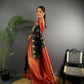 Joban Fashion Red Butti Banarasi Silk Sarees | Swadesiicart