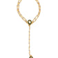 Ruby Raang Gold Green Meenakari Kundan Haath Phool | Swadesiicart