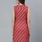 Aks Checked Maternity Kurta