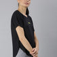 MKH Women Black Dri-FIT Sports T-shirt - Swadesiicart
