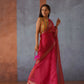 Tikhi Imli Zari Organza Heavy Work Saree | Swadesiicart