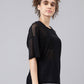 MKH Typography Printed Relaxed Fit Sheer Dri-FIT T-shirt - Swadesiicart