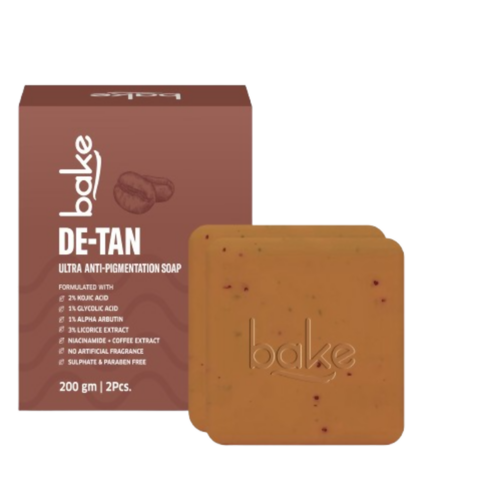Bake De-Tan Scrub Treatment Coffee Soap | Swadesiicart
