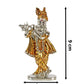 Relicon Lord Krishna Idol Silver Gold Metal Statue - Swadesiicart
