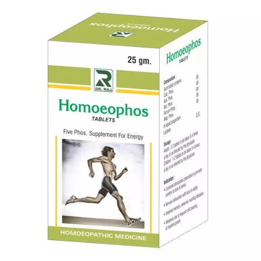 Dr. Raj Homeopathy Homoeophos Tablets | Swadesiicart
