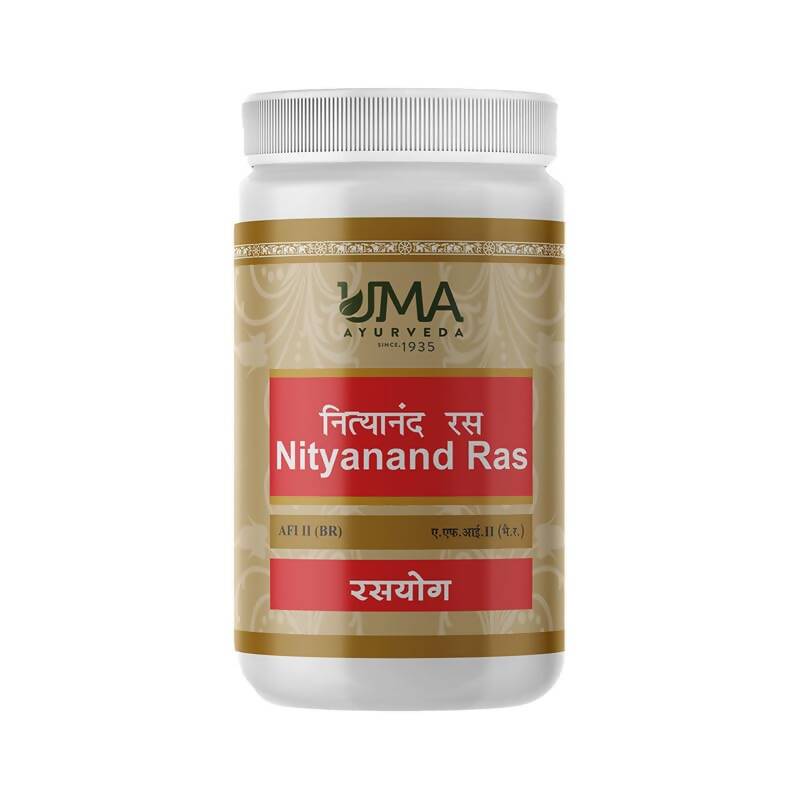 Uma Ayurveda Nityanand Ras Tablets - Swadesiicart