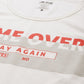 Alcis Men Off White Typography Printed Slim Fit Gym T-shirt | Swadesiicart