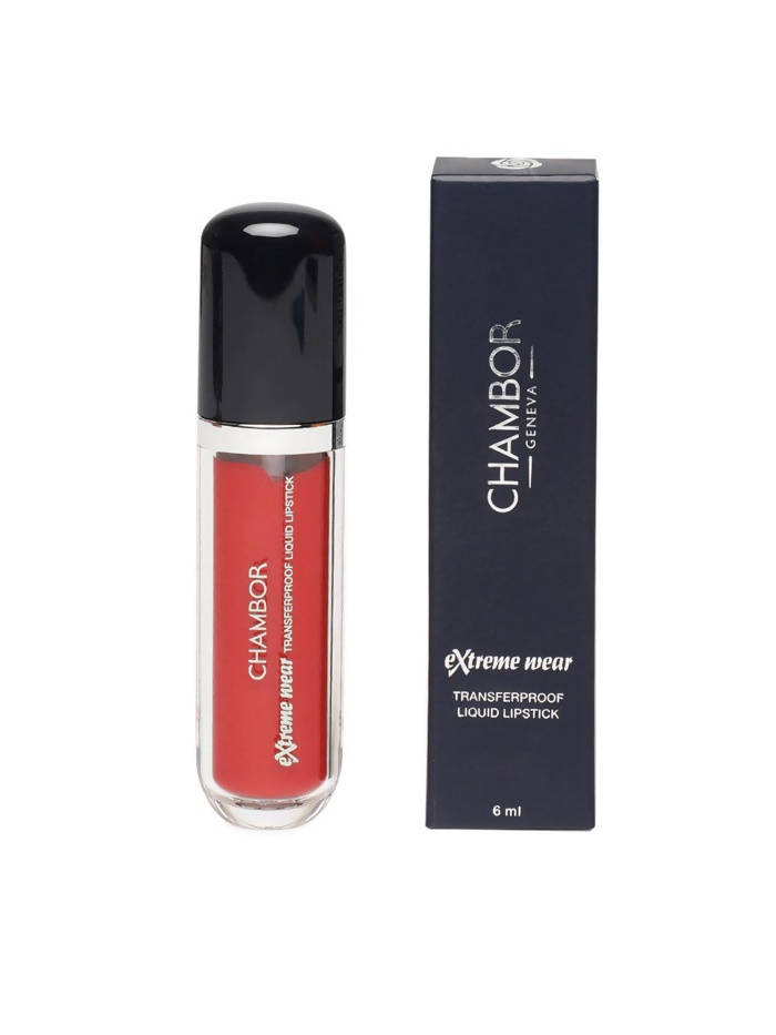 Chambor Orangerie 463 Extreme Wear Transferproof Liquid Lipstick - Swadesiicart