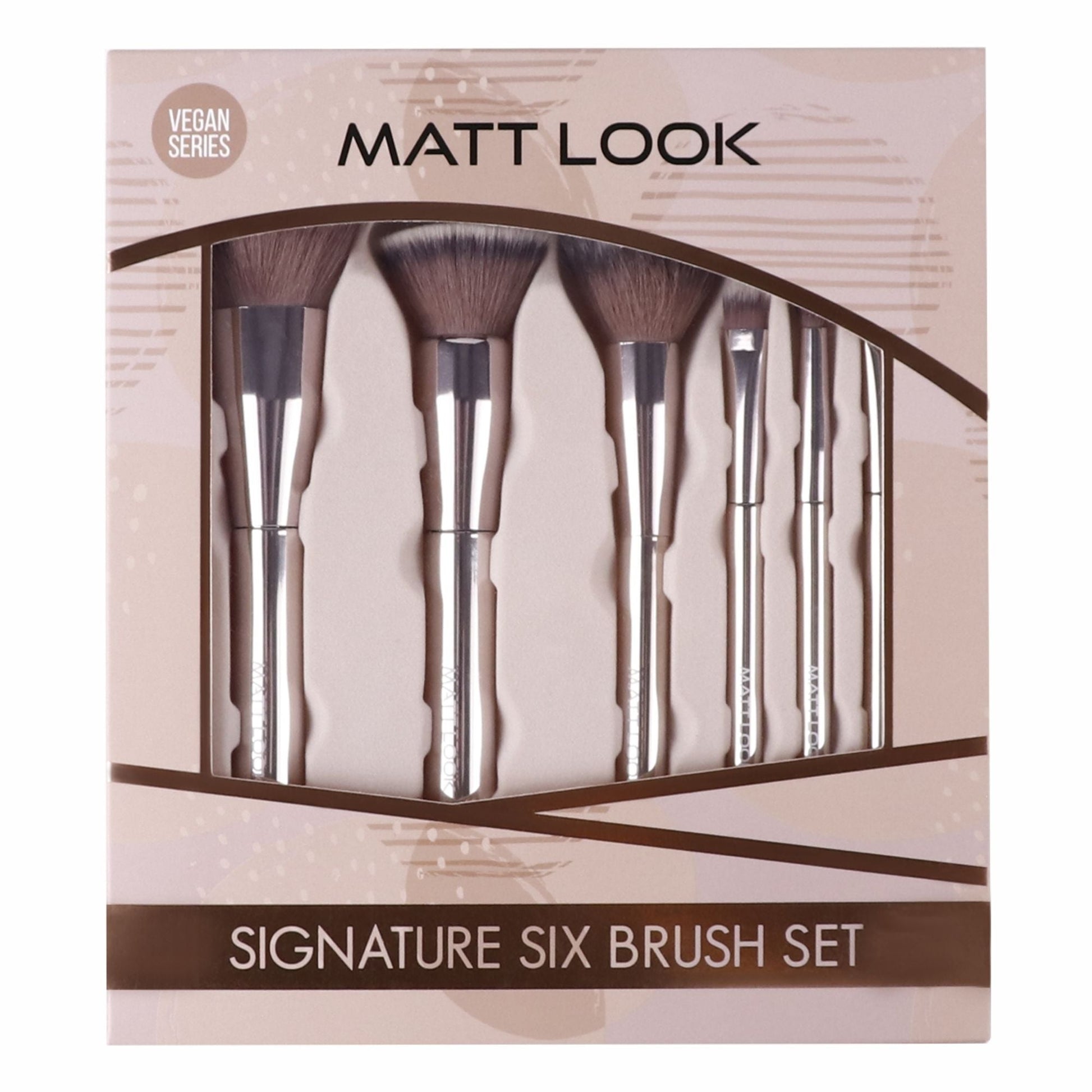 Matt Look Professional Signature Brush - Set of 6 - Swadesiicart