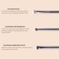 Matt Look Professional Signature Brush - Set of 6 - Swadesiicart