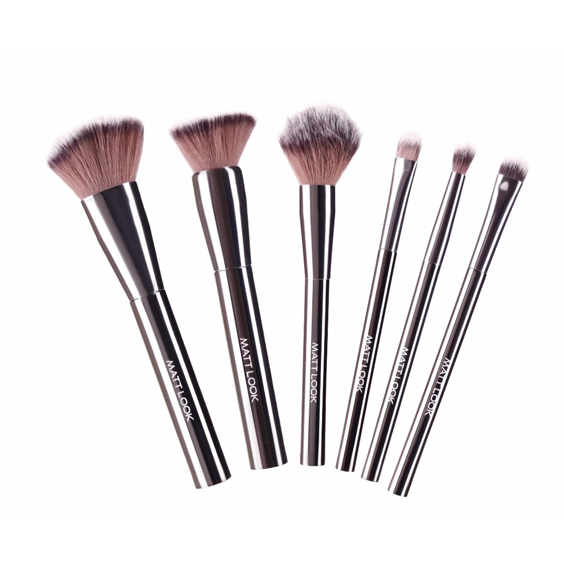Matt Look Professional Signature Brush - Set of 6 - Swadesiicart