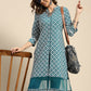 Sangria Chikankari Embroidered Kurta | Swadesiicart
