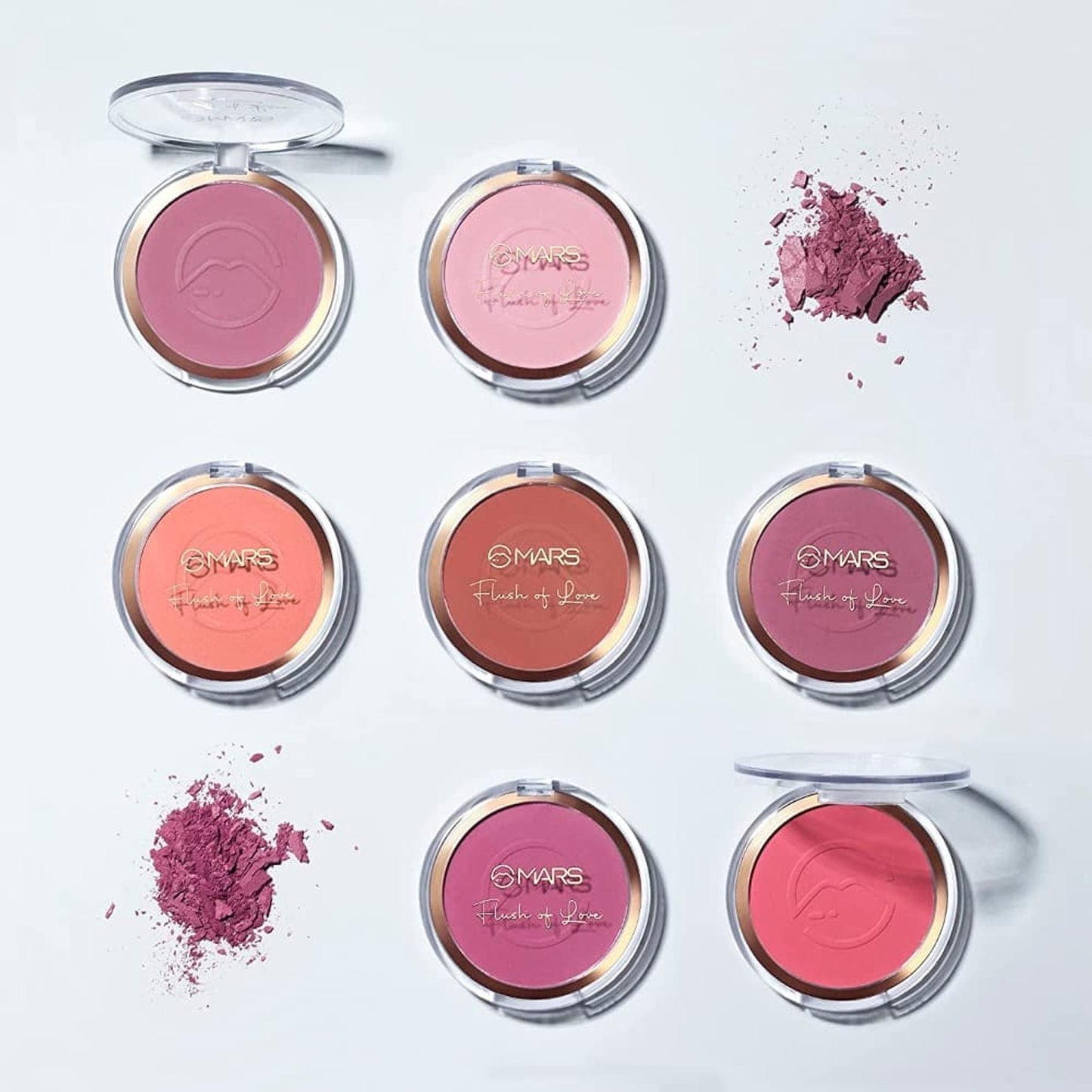MARS Cosmetics Flush Of Love Face Blusher - 9 - Swadesiicart