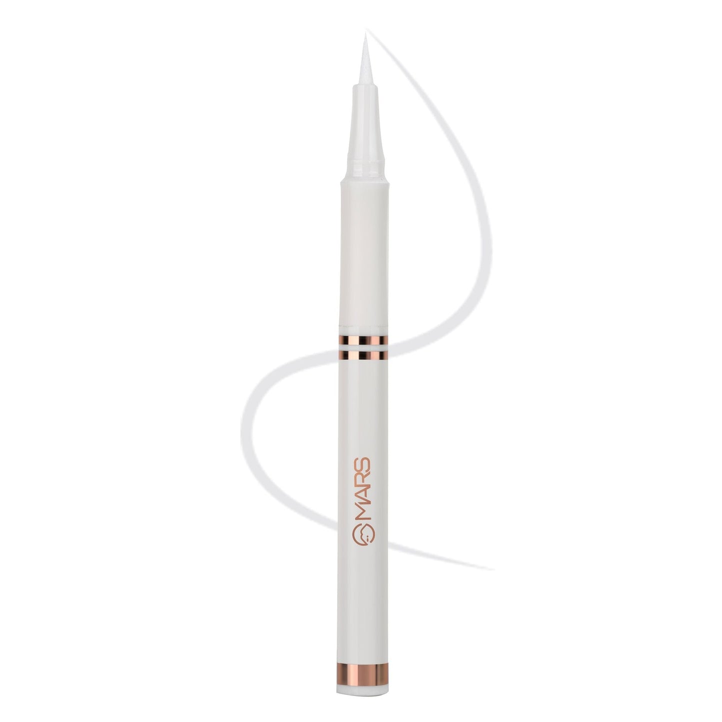 MARS Cosmetics Liquid Pen Eyeliner - White - Swadesiicart