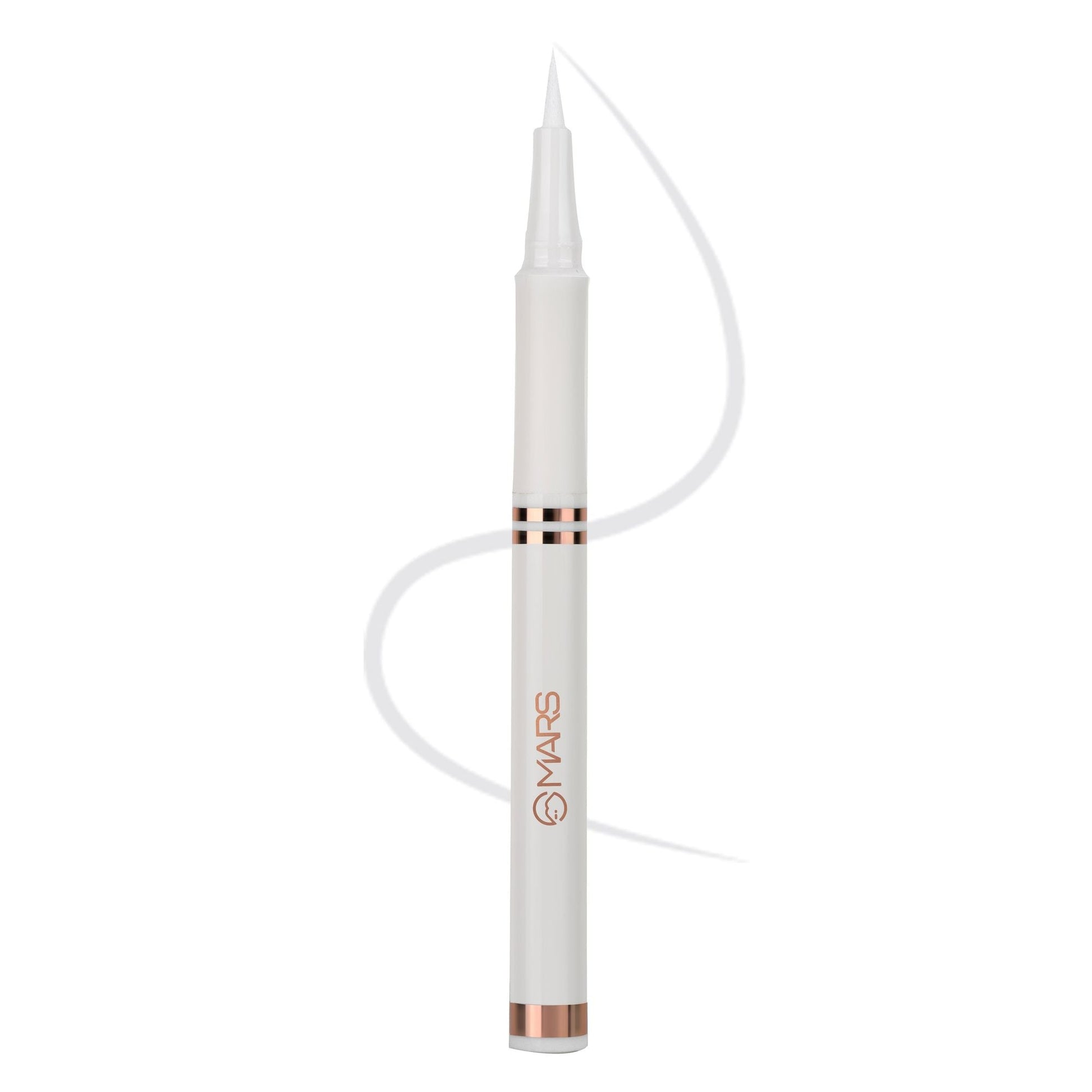 MARS Cosmetics Liquid Pen Eyeliner - White - Swadesiicart