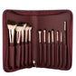 MARS Cosmetics Professional Makeup Brush - Set Of 12 - Swadesiicart