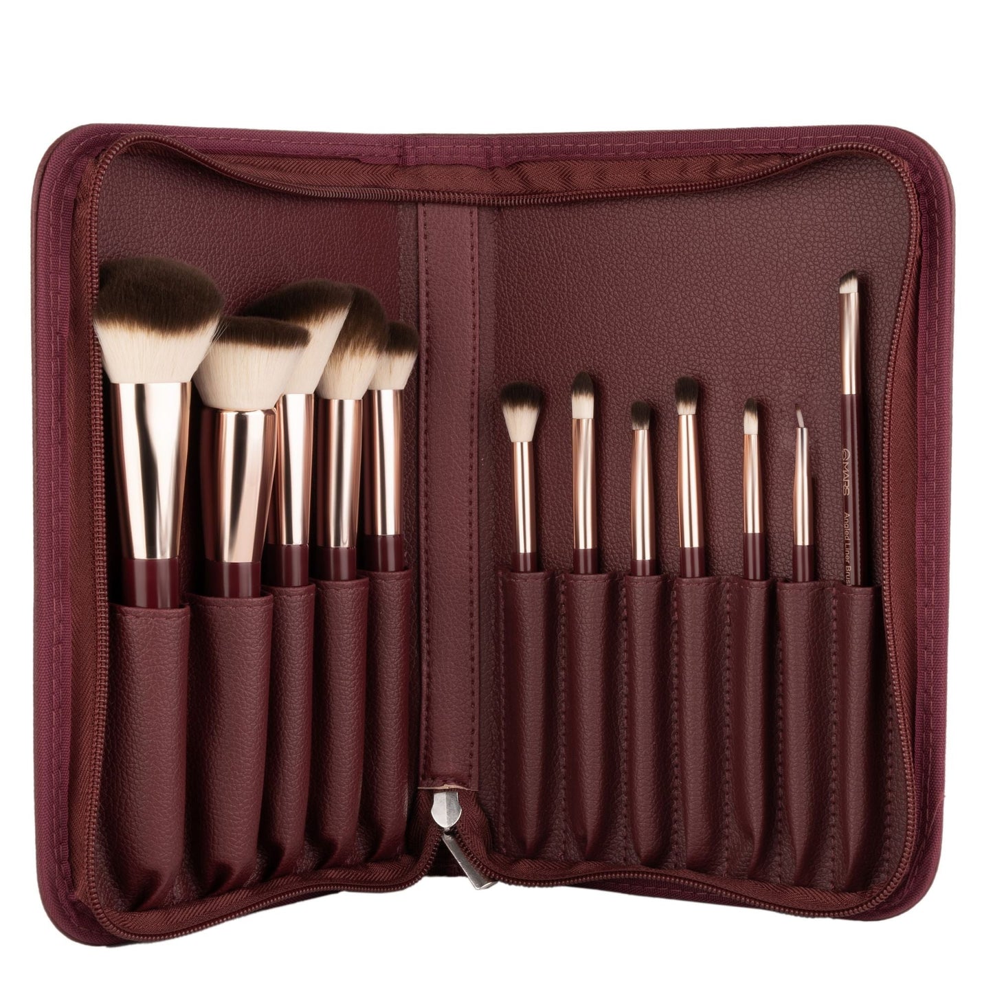 MARS Cosmetics Professional Makeup Brush - Set Of 12 - Swadesiicart
