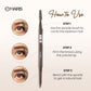 MARS Cosmetics Oh Brow Eyebrow Pencil - Brown - Swadesiicart