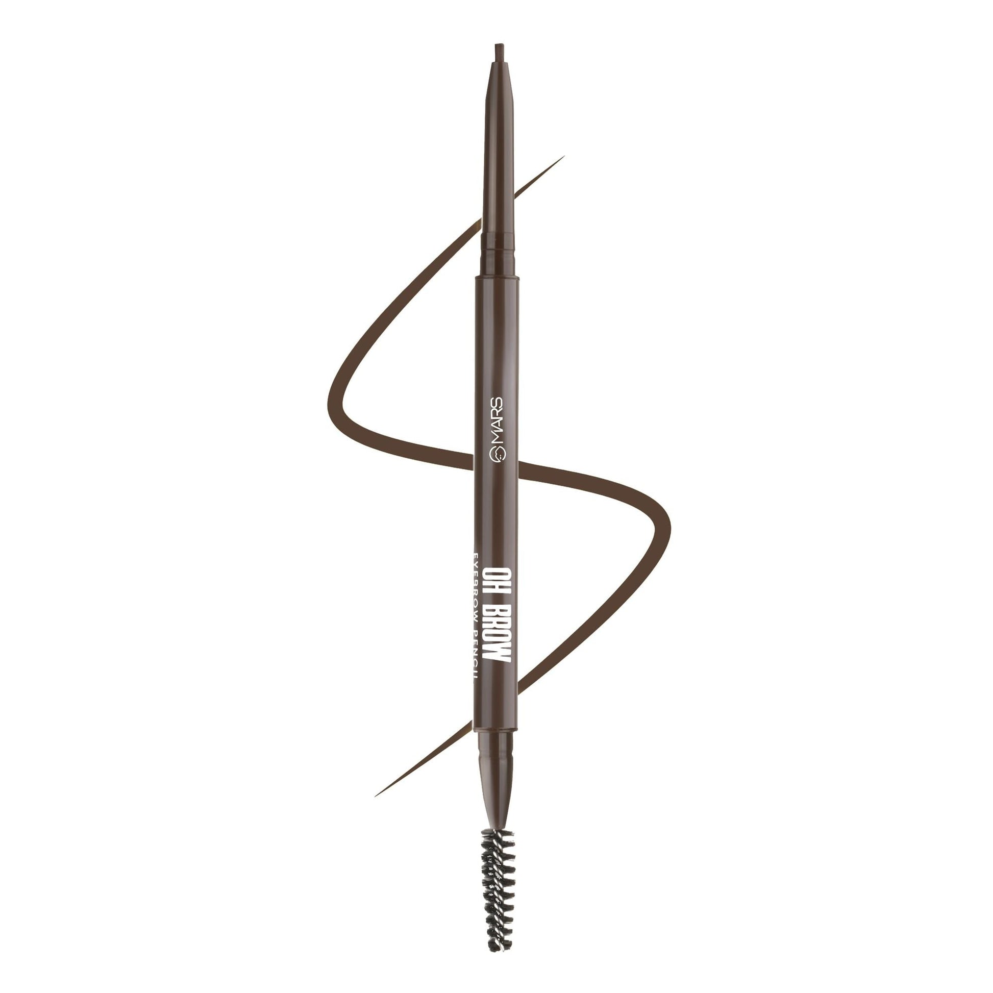 MARS Cosmetics Oh Brow Eyebrow Pencil - Dark Brown - Swadesiicart