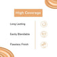 Matt Look High Coverage Waterproof Oil Free Matte SPF 25 Foundation - Beige - Swadesiicart