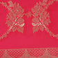 Anouk Pink Woven Design Pure Silk Banarasi Saree | Swadesiicart