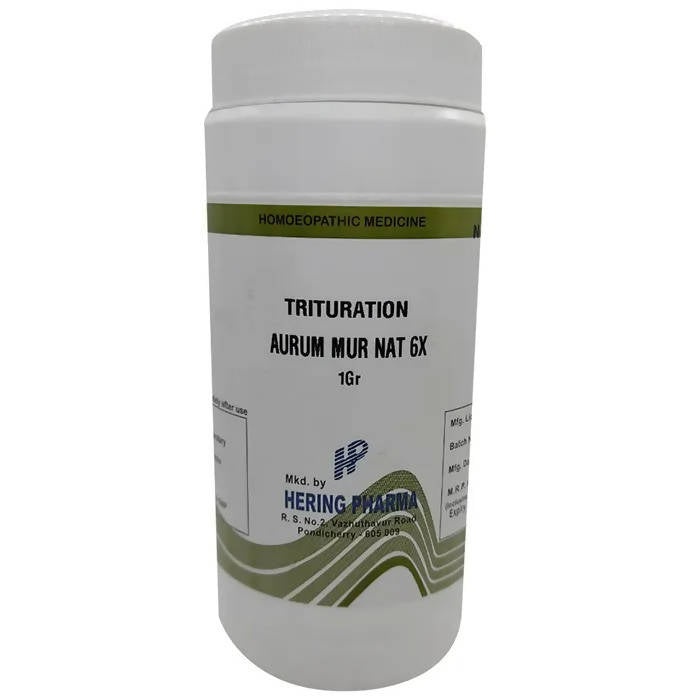 Hering Pharma Aurum Mur Nat Trituration Tablet | Swadesiicart
