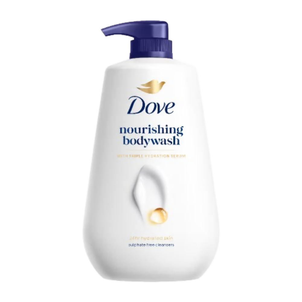 Dove 24 Hr Hydrated Skin Nourishing Body Wash For Soft Smooth Skin - Swadesiicart