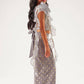 Lil Drama Mehfil Grey Co-Ordinate Set For Girls - Swadesiicart